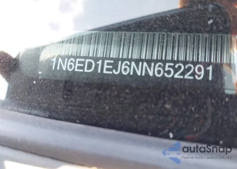 2022 Nissan Frontier Sv 4X2 из США, поврежденный, VIN 1N6ED1EJ6NN652291